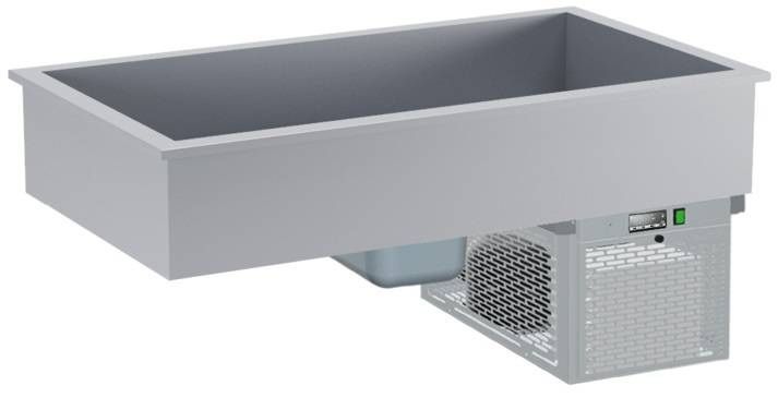 Салат-бар Koreco DM94930.2 drop-in 2 GN1/1 холодильный встраиваемый