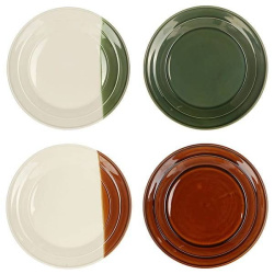 Набор тарелок 4шт Loveramics Sancai Salad Plate 22,5 см (расцветка Ассорти)