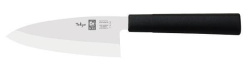 Нож японский Деба Icel TOKYO черный, для левши 150/290 мм.