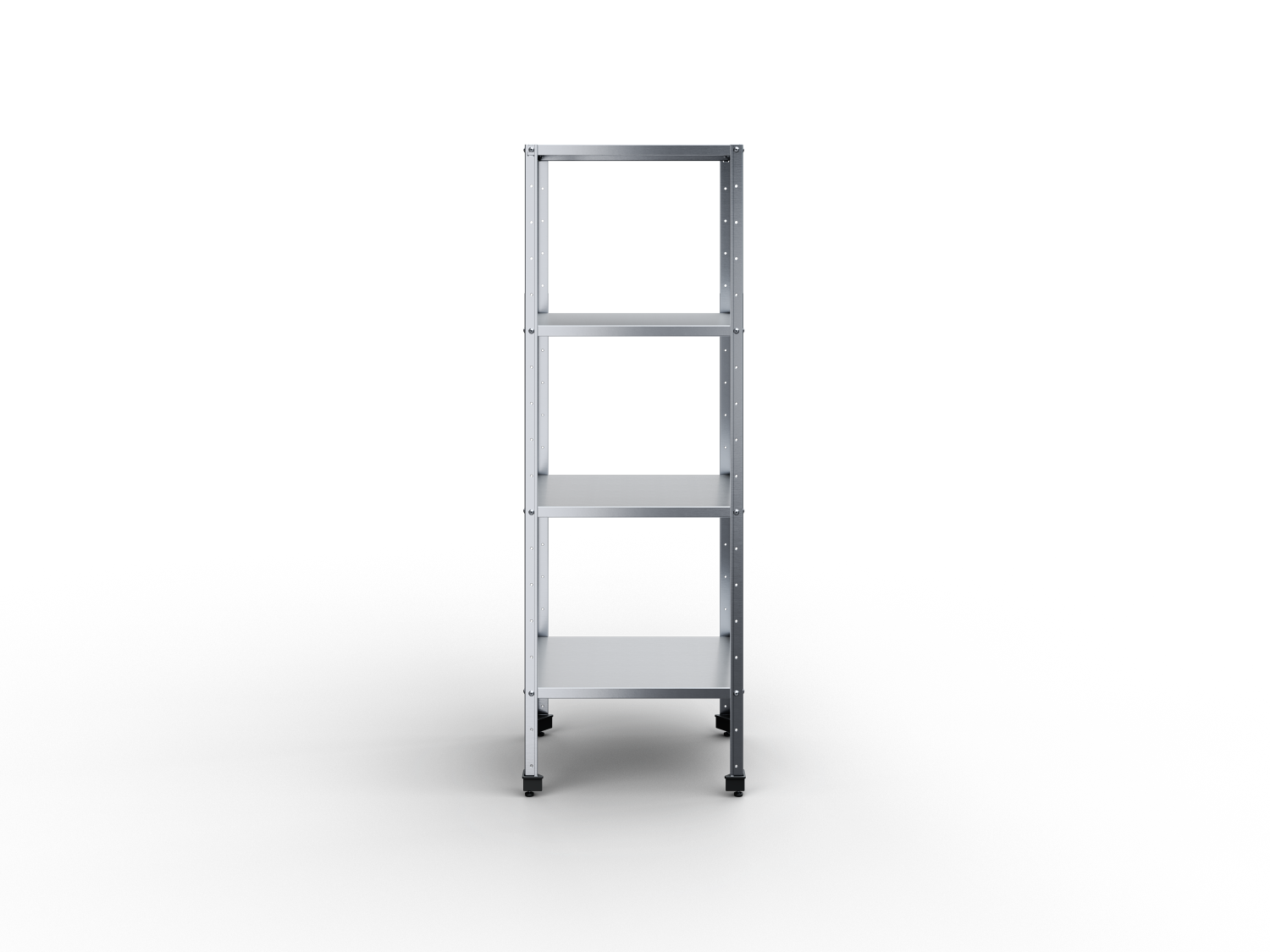 Стеллаж прямой сплошной RADA СКСПЧ-4/5/0, 4/0, 4/18-4С