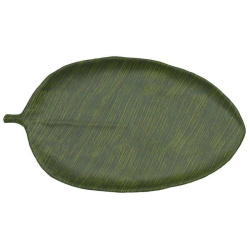 Блюдо P.L. Proff Cuisine Green Banana Leaf L 535 мм, B 293 мм