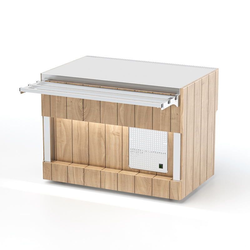 Прилавок нейтральный (шведский стол пристенный) Refettorio RN41AВP без полки