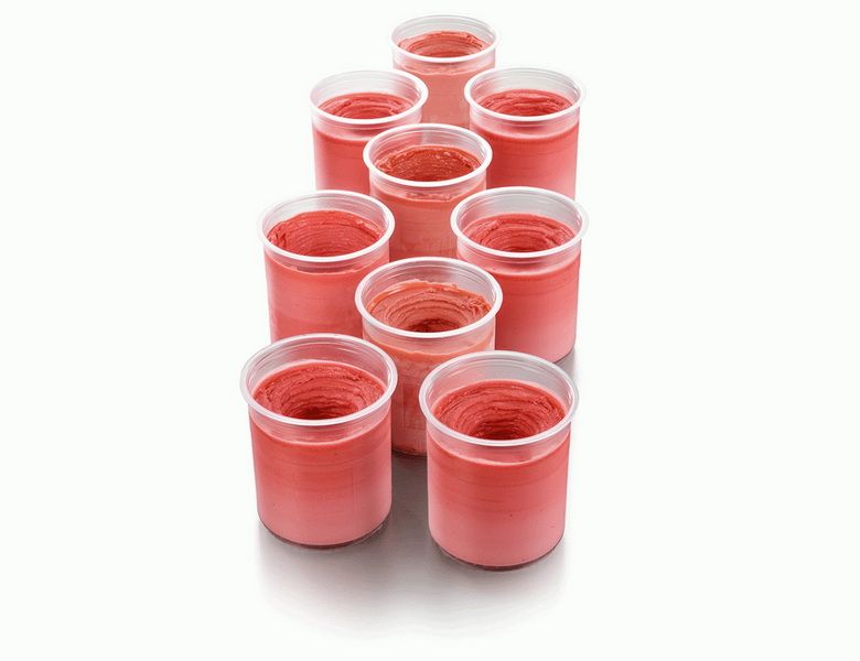 Комплект из 12-ти пластиковых стаканов с крышками Pacojet 32565
