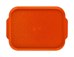 Поднос из пластика Luxstahl 560T 450х355 оранжевый