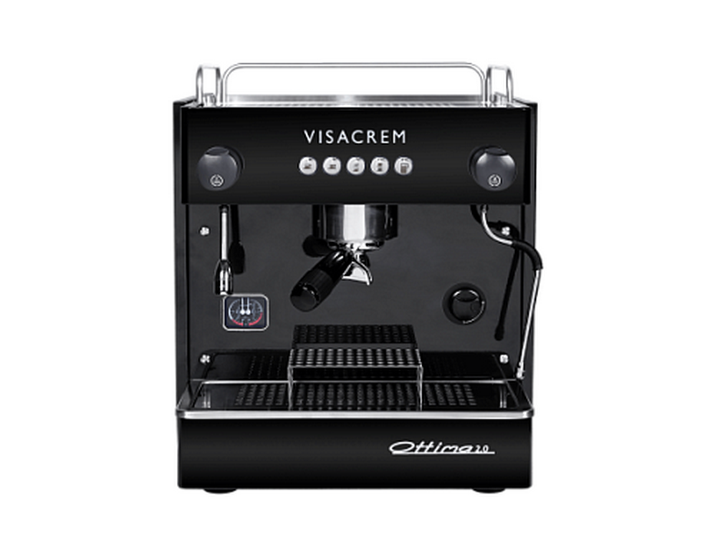 Кофемашина рожковая автоматическая Quality Espresso Visacream OTTIMA 2.0 1G (ELEC TALL), черный