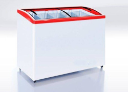 Морозильный ларь ITALFROST (CRYSPI) CF300C 4 кор красный