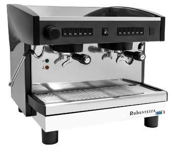 Кофемашина рожковая ROBUSTEZZA ST2E Compact высокие группы, черный