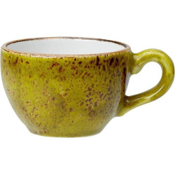 Чашка кофейная Steelite Craft Apple желто-зеленая 85 мл. D 65 мм. H 50 мм. L 85 мм.