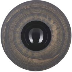 Тарелка REVOL Сфера d215 мм черная, медная