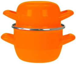 Кастрюля для мидий Cosy&Trendy оранжевая 0,9 л, H 135 мм, D 120 мм