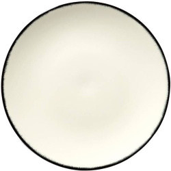 Тарелка Serax De №1 D175 мм фарфор, цвет кремово-черный