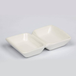 Соусник P.L. Proff Cuisine Classic Porcelain 50 мл, L 120 мм, B 73 мм, H 23 мм