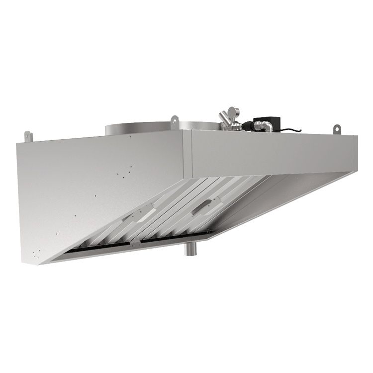 Зонт вытяжной пристенный КОБОР HFR-2-120/120/К