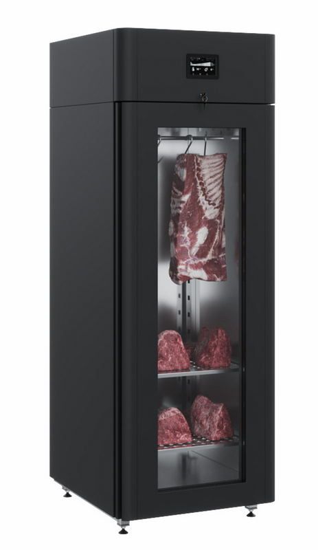 Шкаф для вызревания мяса POLAIR CS107 MEAT исполнение 2 BLACK со стеклом