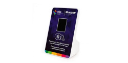 Терминал оплаты СБП MERTECH (NFC, QR, 2,4 inch, blue)