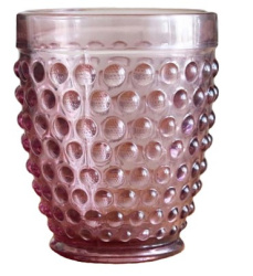 Стакан для воды и сока MACO Berry розовый 260 мл, H 105 мм