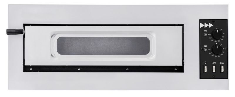 Печь для пиццы Prismafood SMALL BASIC 1/50 GLASS, 2 термостата