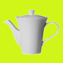 Чайник заварочный Tognana Граффити 300мл, d104 мм, h136 мм фарфор белый