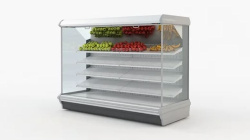 Холодильная горка фруктовая с выносным агрегатом Enteco master Немига П1 375 ВВ