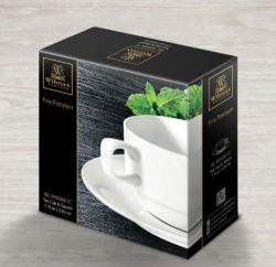 Чайная пара Wilmax Stella 220 мл (фирменная упаковка)