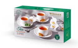 Чайная пара Wilmax 160 мл (6 шт, фирменная упаковка)