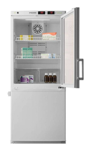 Холодильник комбинированный лабораторный POZIS ХЛ-250 тонированное стекло
