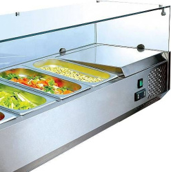 Холодильная витрина для ингредиентов Koreco VRX2000380(395II)