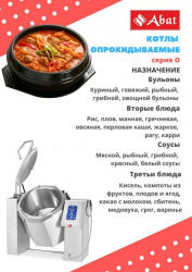Котел пищеварочный электрический Abat КПЭМ-100-О