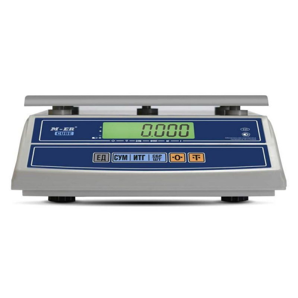 Весы фасовочные MERTECH M-ER 326 AFL-6.1 "Cube" LCD (по 5 в коробке)