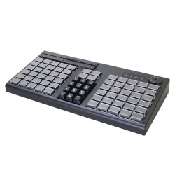 Программируемая клавиатура MERTECH KB-76 USB+KB черная c ридером магнитных карт на 1-3 дорожки
