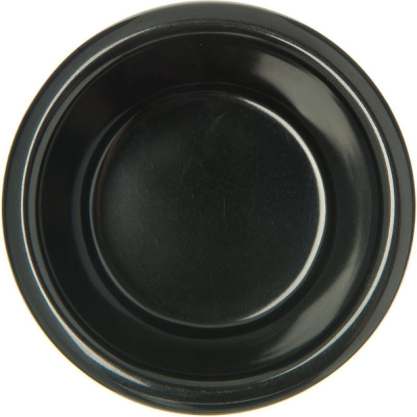 Емкость для закусок Carlisle пластик чёрный, 60 мл, D 6,35, H 3,17 мм