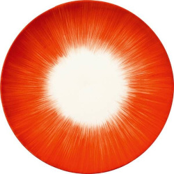 Тарелка Serax De №5 D175 мм фарфор, цвет кремово-красный