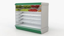 Холодильная горка фруктовая с выносным агрегатом Enteco master Немига П2 125 ВВ
