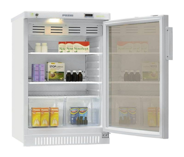 Холодильник фармацевтический POZIS ХФ-140-3 тонированное стекло