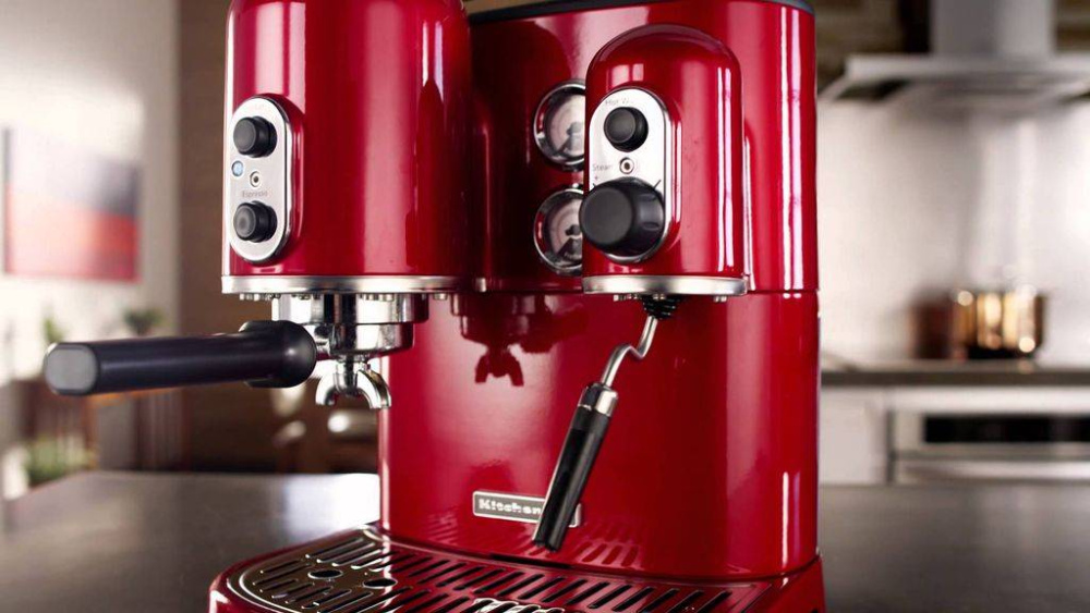 Кофемашина рожковая KitchenAid Artisan 5KES2102EER Espresso красная – фото 7 в каталоге Москвы