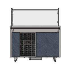 Прилавок холодильный Refettorio RCC12A City 1100x700x1265(860) h=100мм