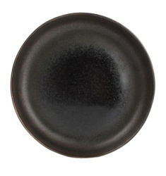 Тарелка S|P Studio Urban коричнево-черная D 210 мм, H 35 мм