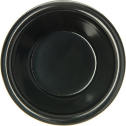 Емкость для закусок Carlisle пластик чёрный, 60 мл, D 6,35, H 3,17 см