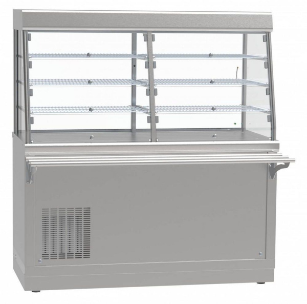 Прилавок-витрина холодильный Abat ПВВ(Н)-70Х-С-01-ОК
