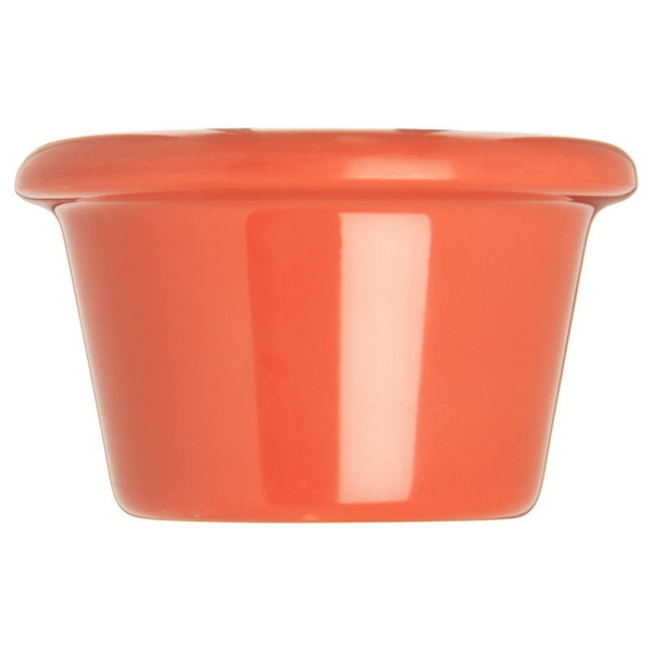 Емкость для закусок Carlisle пластик оранжевый, 45 мл, D 6,32, H 3,89 см