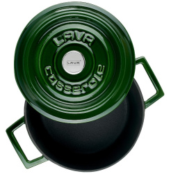 Кастрюля LAVA TRENDY SERIES 2,82 л, D 200 мм, H 115 мм зеленая