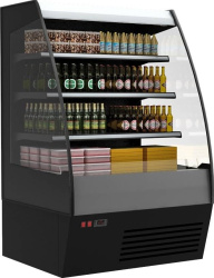 Холодильная горка универсальная Carboma F16-08 VM/SH 1,3-2 0020 стеклопакет (Carboma 1600/875 ВХСп/ВТ-1,3) (цвет по схеме)