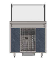 Прилавок холодильный Refettorio RCC11A City 800x700x1265(860) h=100мм