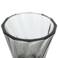 Стакан Loveramics Urban Glass 180ml Twisted Cappuchino Glass, цвет черный