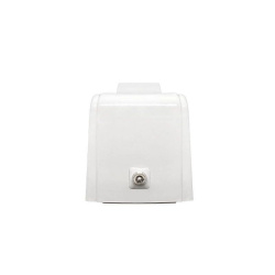 Дозатор для пены Hor БИЗНЕС X7 нажимной 0,7л, корпус белый, стекло белое матовое, кнопка белая