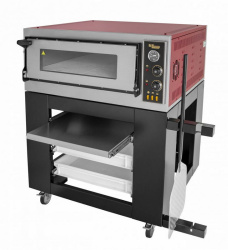 Подставка с направляющими GRILL MASTER под печь для пиццы ППЭ/1-4-35(сталь+н/сталь)