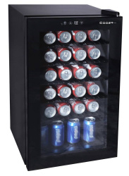 Шкаф барный холодильный COOLEQ TBC-65 черный