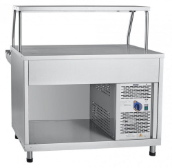 Прилавок холодильный Abat ПВВ(Н)-70КМ-НШ кашир.