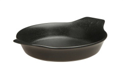 Сковородка фарфоровая 15 см цвет черный Porland
