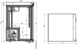 Шкаф для икры и пресервов POLAIR DP102-S